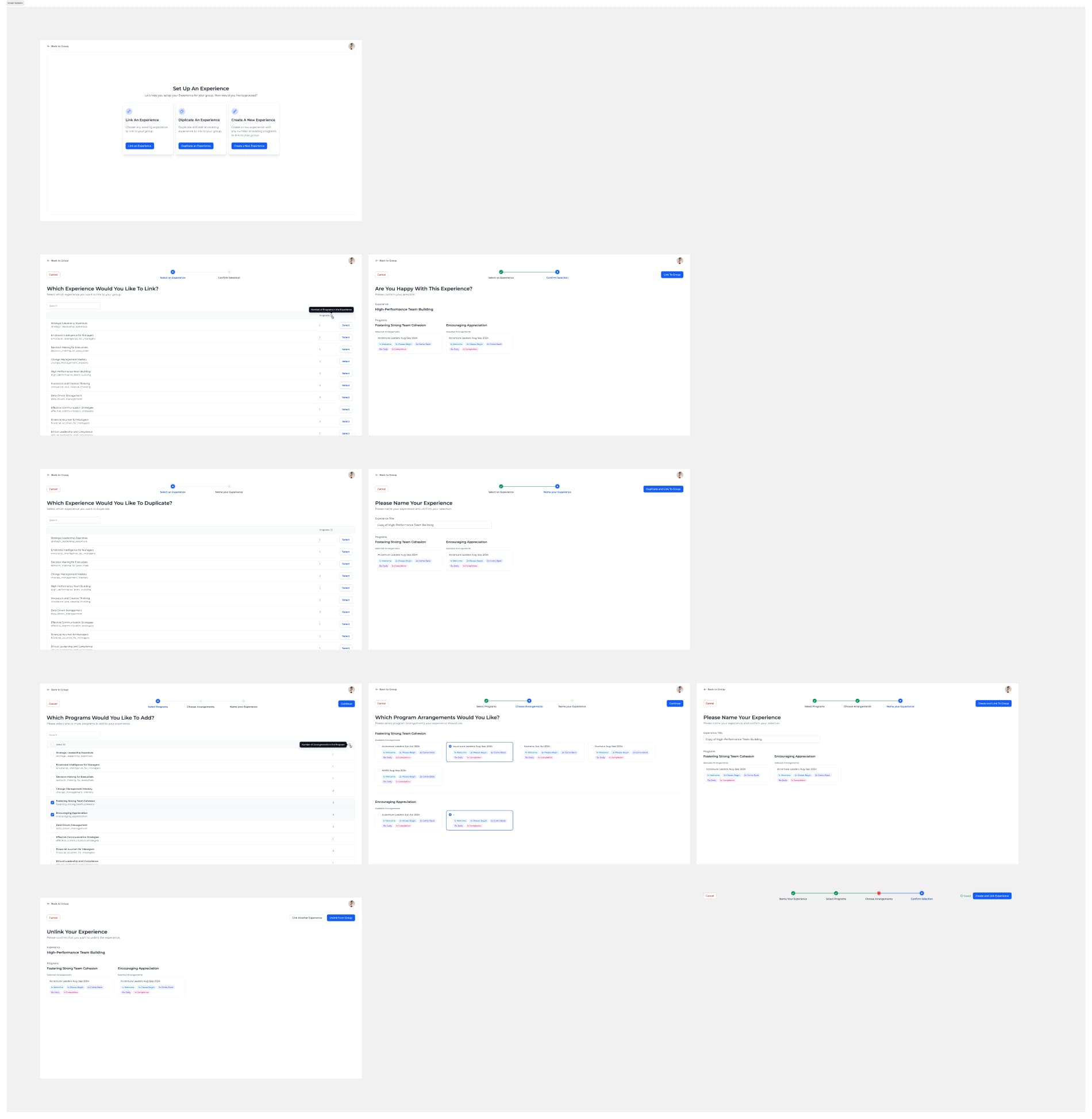 guided-setup-ui-screen-variations guided-setup-ui-screen-variations